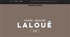 Desktop Screenshot of laloue-patissier.com